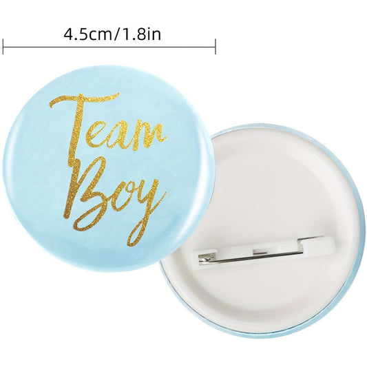 5pcs Team Boy Badges