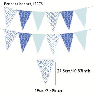 Navy & Nautical Triangular Banners