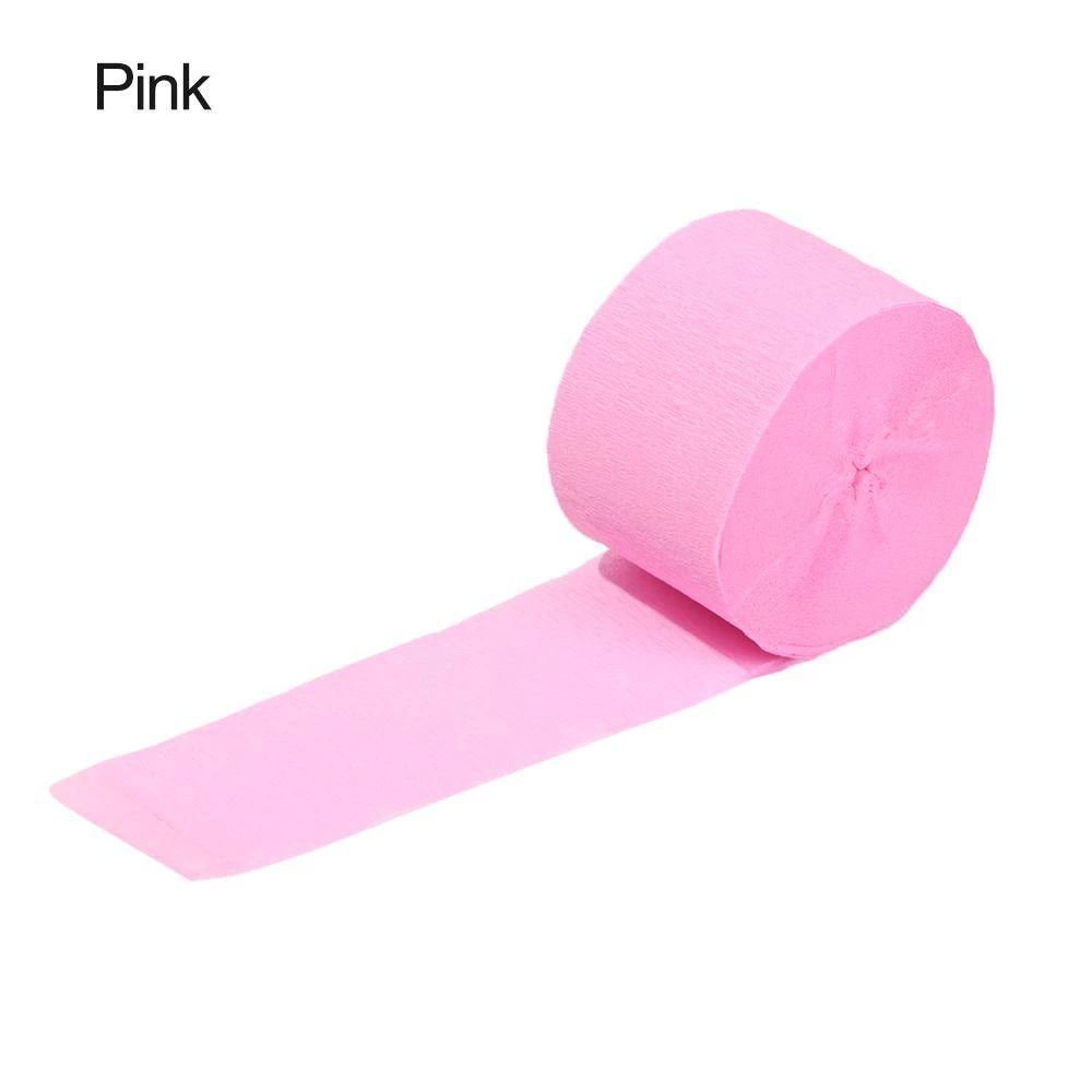 Crepe Paper Streamer Roll - 4.5cm x 25m