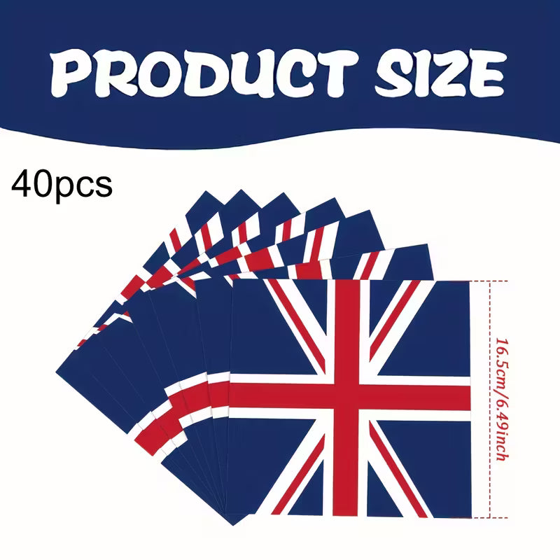 British Flag Pennant Street Party Banner