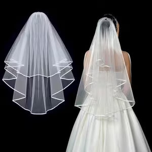 Romantic Double Layer Bridal Veil