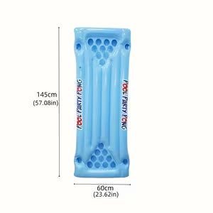 Inflatable Beer Pong – Blue PVC Floating Pool Game