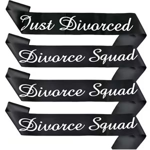 Just Divorced Celebration Sash Pack