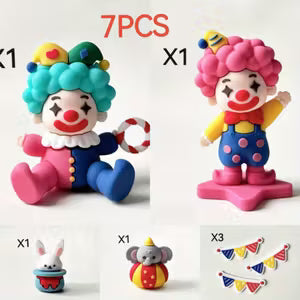 Circus-Themed Cake Decorations