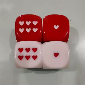 Heart-Shaped Dice for Games