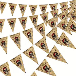 Pirate Pennant Banner