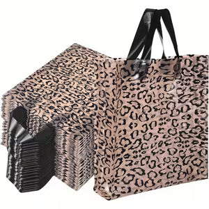 25pcs Leopard Bags PVC