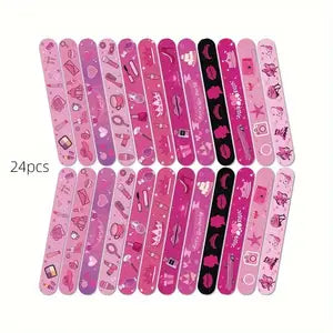 Pink & Black Quinceañera Slap Bracelets