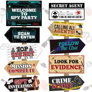 Detective & Secret Agent Signs
