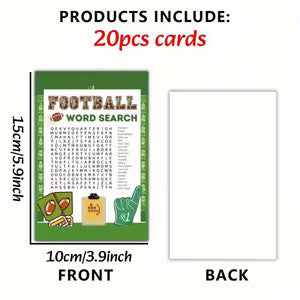 Football Word Search Games