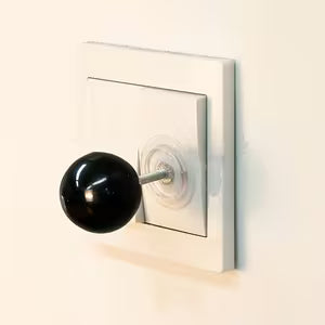 Black Rocker Switch