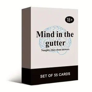Mind in the Gutters Adult Card Game