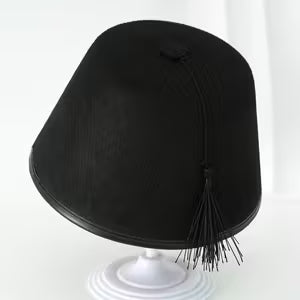 Men's Fez Hat - Black
