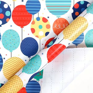 Cartoon Balloon Wrapping Paper