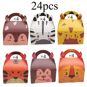 Jungle Animal Birthday Gift Box Set