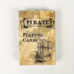 Vintage Pirate Ship Playing Cards