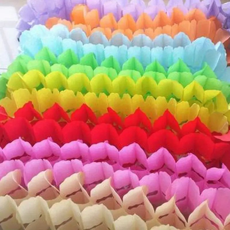 Four-Leaf Clover Garland  - Neon Pink