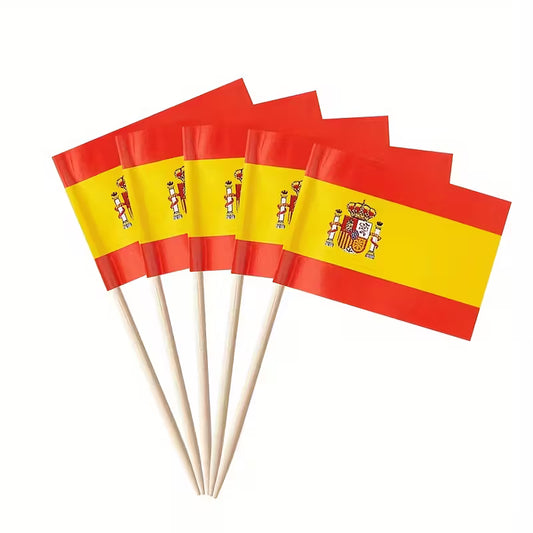 Spanish Flag Toothpicks