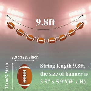 1pc Sports-Themed Paper Banner