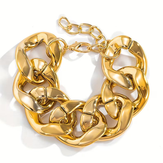 Big Gold Hip Hop Wrist Chain