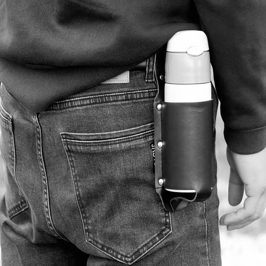 Unisex Waist Bag with Beer Can Holder