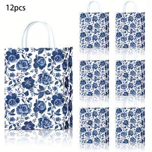 Blue & White Porcelain Gift Bags