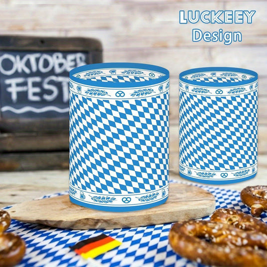 12pcs Oktoberfest Beer Festival Decorative Lampshades