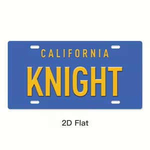 KNIGHT Rider Metal Sign 15x30cm