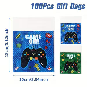 Video Game Plastic Loot Bags