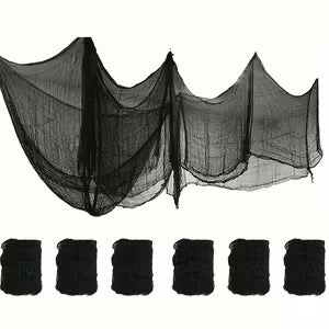 Halloween Black Creepy Cloth