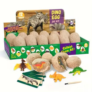 12 Dino Eggs Dig Kit