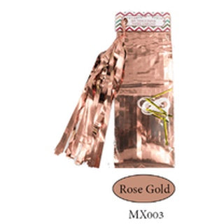 Metallic Tassel Garland (Rose Gold Shadow)