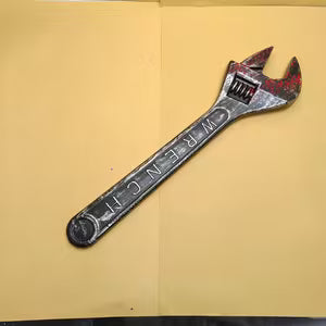 Oversized Plastic Wrench Tool