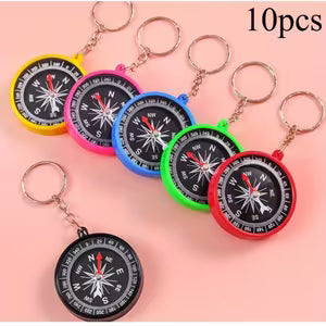 Mini Compass Keychains