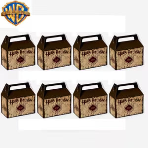 8pc Harry Potter Party Gift Boxes