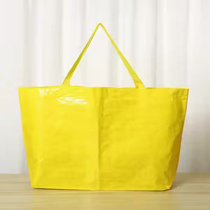 Extra Large Yellow Tote Bag