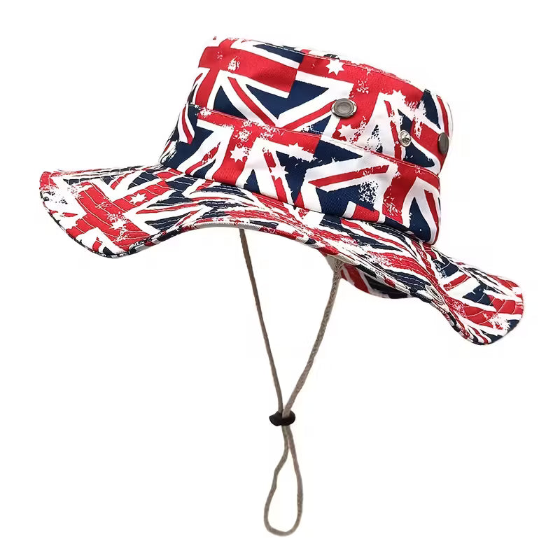 British Flag-Inspired Sun Hat