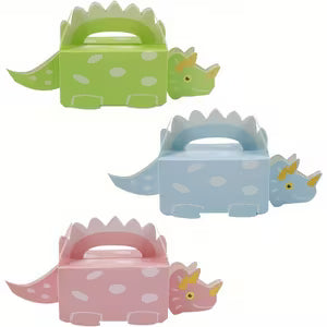 Dinosaur Favor Boxes with Opening Slot