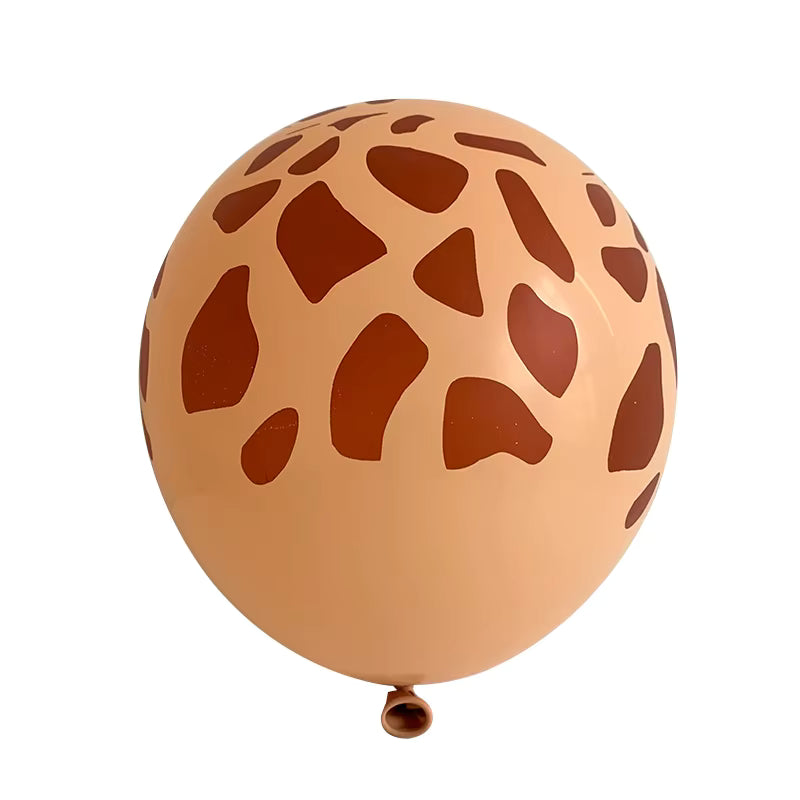 12" Giraffe Animal Latex Balloons