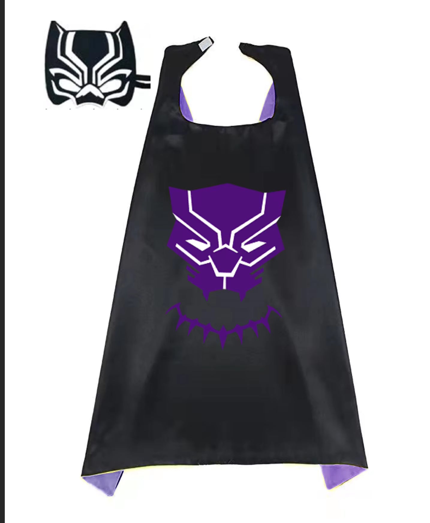 Black Panther Cape & Mask