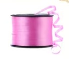 91.44m Shiny Curly Ribbon (Pink)