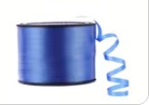 91.44m Shiny Curly Ribbon (Blue)