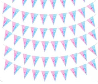 Gender Reveal Flags & Banners