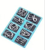 Luban Lock Puzzle Set Disassembly Rings