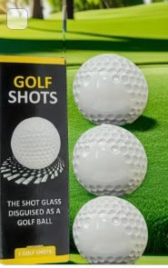 Golf-Shaped Plastic Shot Glass
