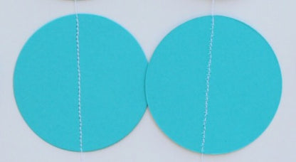 Paper Circle Garland Decor