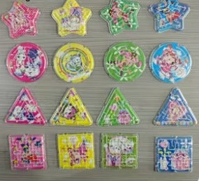 6pcs Colorful Plastic Maze Toys