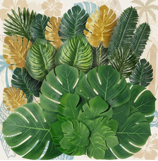 Tropical Leaf Garland Set