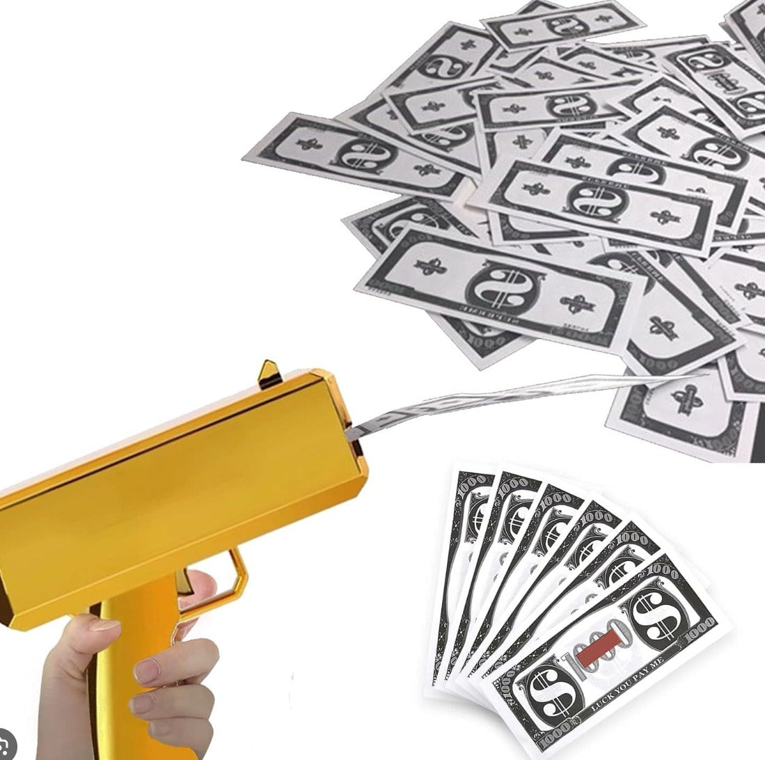 Realistic Money Gun Launcher