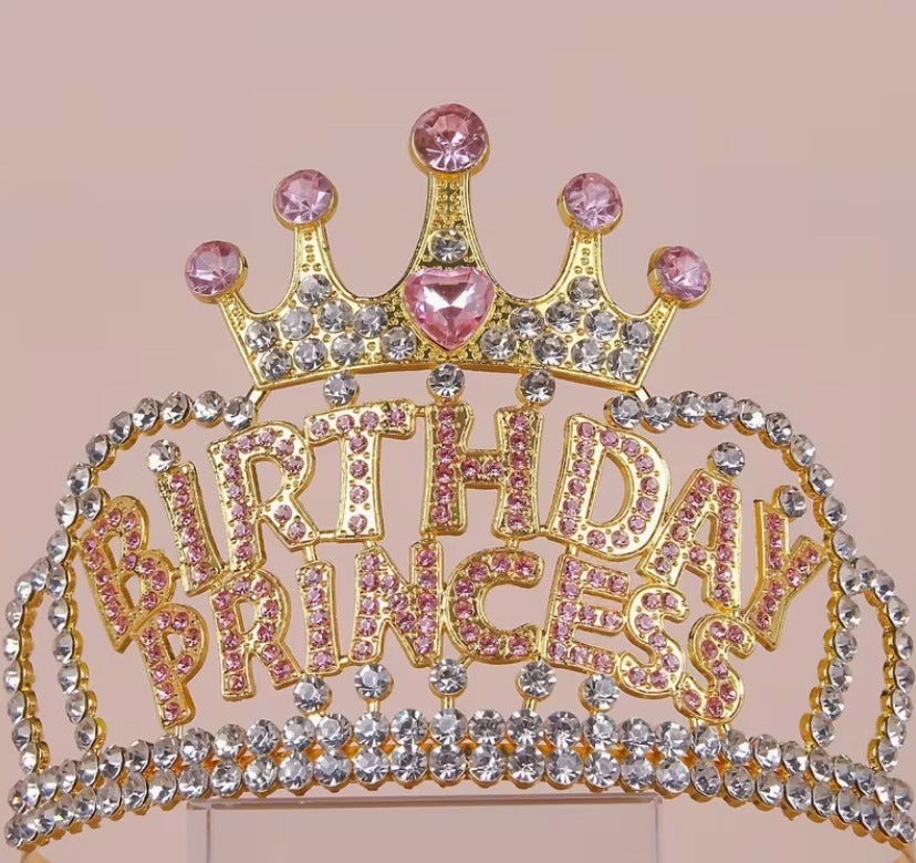 Birthday Crown Tiara Headband